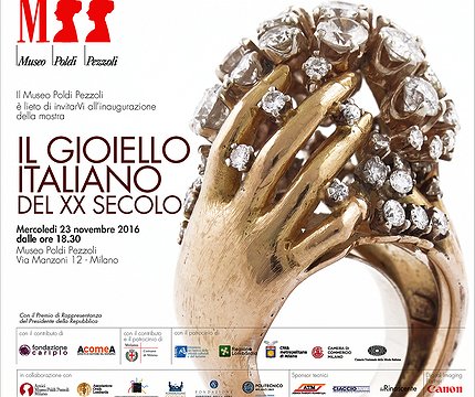 AcomeA SGR Sponsor della mostra “Il gioiello italiano del XX secolo”